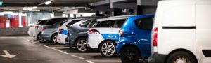 Carros estacionados proteção veicular